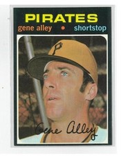 1971 Topps #416 Gene Alley MINT!