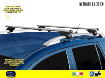 Barre Portatutto per  Transit Courier 2014> tetto portapacchi auto barra bagagli - Immagine 1 di 4