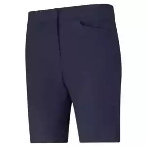 PUMA NEW Womens Pounce Fashion Dry Cell Bermuda Shorts Navy Blue 2XLarge $65 - Picture 1 of 2