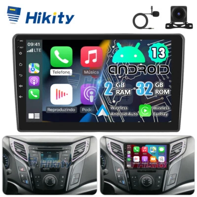 Carplay 2+32GB Android13 Autoradio Für Hyundai i40 2011-2019 GPS NAVI RDS Kamera - Bild 1 von 4