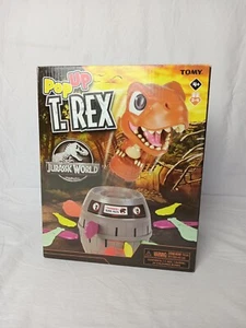 Jurassic World Pop Up T-Rex Game- Tomy Complete Pop T Rex Game - Picture 1 of 3