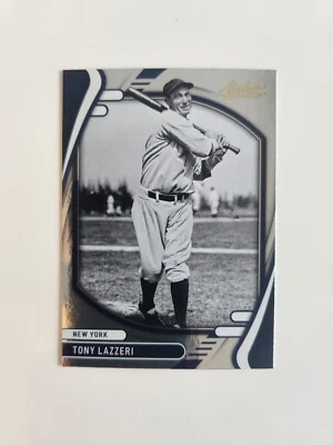 2022 Absolute Baseball Tony Lazzeri Base #8 New York Yankees - Image 1 of 2