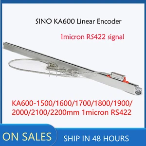 SINO KA600 1500-2200mm 1micron RS422 Linear Glass Scale Encoder Lathe Milling - Picture 1 of 6