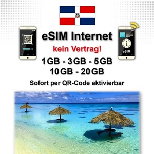 eSIM République Dominicaine - Internet uniquement, pas de SIM physique | Travel Sim - Photo 1/7