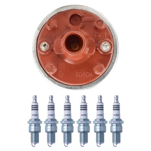 Bosch Ignition Coil NGK 6 Iridium IX Spark Plug Kit For Porsche 911 3.2 H6 - Picture 1 of 1