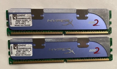 HyperX Kingston 4GB 1066 MHz DDR2 SDRAM Memory (KHX8500D2K2) (2x2GB modules) - Image 1 of 4