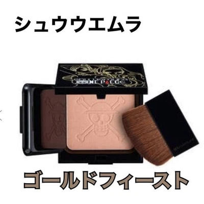 Shu Uemura ✖ One Piece Fearless Crew Highlighter Gold Feast Nami Robin Japan - Image 1 of 4