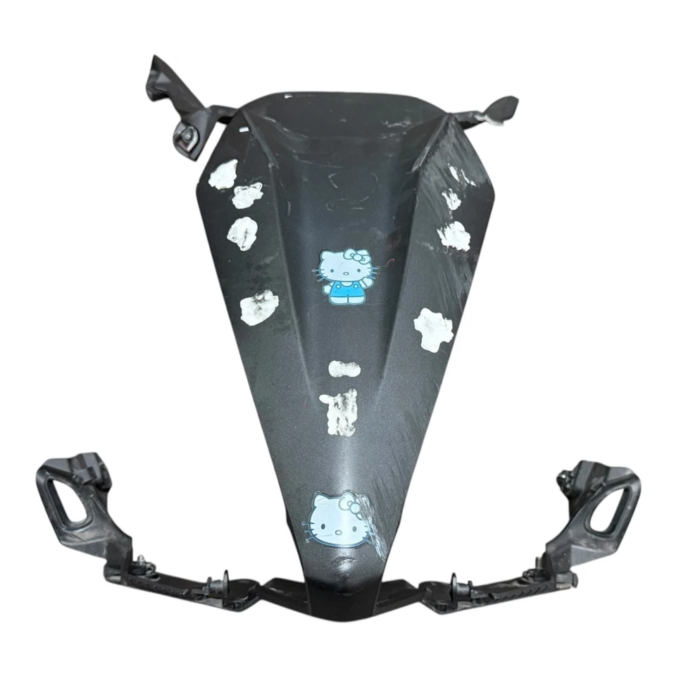 Cubierta de carenado de nariz delantera central Honda CBR500R 2016-2018 FABRICANTE DE EQUIPOS ORIGINALES 64235-MJW-J000 Foto 1 de 4