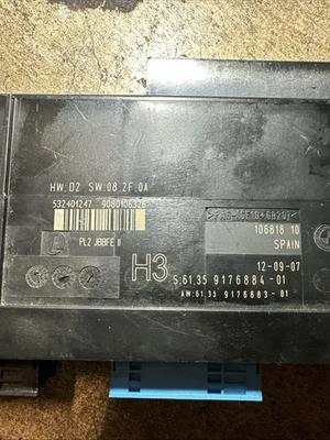 2007-2013 BMW E92 E90 E93 328i 335i M3 BCM тела управления распределительная коробка 9247467 - Изображение 1 из 4