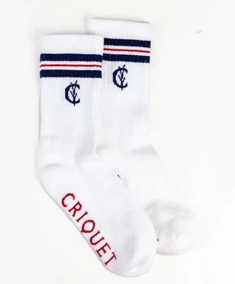 Criquet Socks Tubular Socks Cotton Golf Tennis Outdoor Cushion Compression Socks - Image 1 of 4
