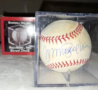 Ryne Sandberg Autographed Signed Baseball Official Ball National League MLB - Image 1 of 4
