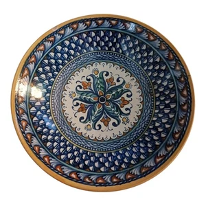Decorative  Ceramic Bowl Signed Sberna*Deryta - Picture 1 of 3