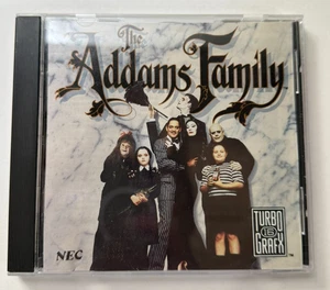 Addams Family (Turbo Grafx CD) komplett in Hülle mit Handbuch - Bild 1 von 3