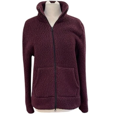 Champion Todd Snyder Full Zip Polartec Fleece Jacket SZ M Burgundy Maroon - Image 1 of 4