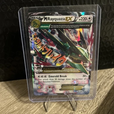 Mega Rayquaza EX 76/108 M Collection (RARE) Pokemon Card - Image 1 of 3