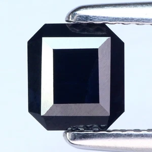 Zafiro romántico octagano 100 % natural azul de Sri Lanka certificado ICA de 1,86 quilates - Imagen 1 de 9