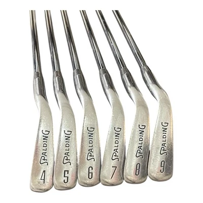Conjunto de ferro Spalding Flite I 4-9 eixo de liga de aço leve feminino destro - Imagem 1 de 4