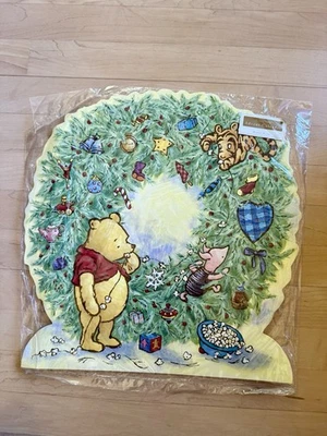 Vtg WINNIE THE POOH ADVENT CALENDAR Classic Pooh Christmas Disney -Large - Image 1 of 4