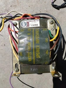 1 Vintage Altec Peerless Electric Transformer # 15066 nice shape (4 Available) - Picture 1 of 4