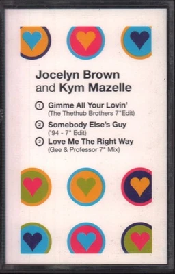 Jocelyn Brown and Kym Mazelle Gimme All Your Lovin' cassette UK Arista 1994 - Image 1 of 3