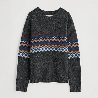 Seasalt Golden Light Jumper Sonata Coal Jetty Mix - Image 1 of 4