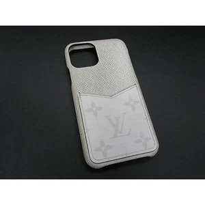 LOUIS VUITTON M30477 Taiga iPhone Bumper 11 Pro iPhone Case Smartphone Case Whi - Photo 1 sur 5