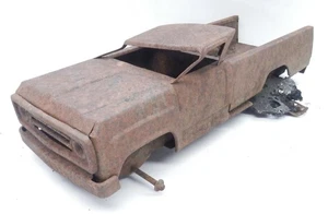 Rusty Metal that used to be a 1968-1974 Tonka Pickup Truck - Picture 1 of 7