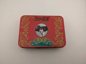 Vintage Coca Cola Playing Card Set In Storage Tin - No Cards - Picture 1 of 11