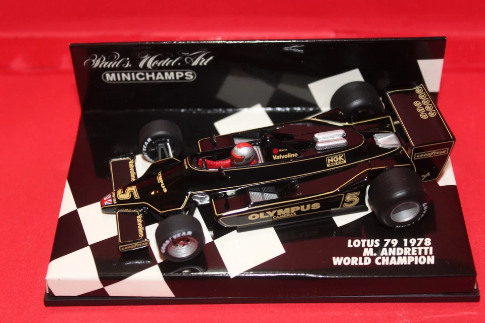 1/43 Lotus Ford 79 (1978) - #5 M. Andretti - MINICHAMPS - Immagine 1 di 3