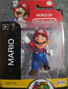 Mario Figur World of Nintendo Figur Serie 1-4 Brandneu Factory Sealed - Bild 1 von 4