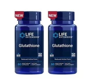 Life Extension Glutathione 60 VegCaps 2 Pack - Picture 1 of 2