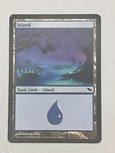 MTG Artist Proof Island (#287) Shadowmoore firmato da Warren Mahy - Foto 1 di 2