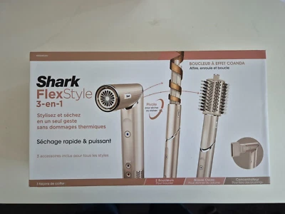 Shark FlexStyle HD424SLEU 3-in-1 Haarstyler Champagne mit Lockenstab NEU OVP - Bild 1 von 2
