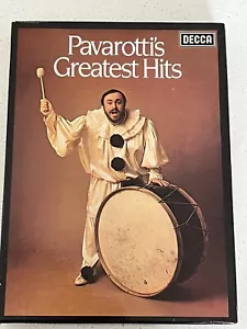 Pavarotti's Greatest Hits Cassette Tape Box Set Decca 2 In Set - Picture 1 of 9