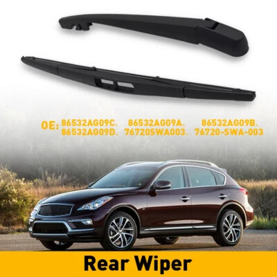 Rear Wiper Windshield Arm & Blade For Subaru Forester Impreza Outback Tribeca - Image 1 of 4