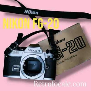🖤 Nikon FG-20 Testé🖤 by Retrofocale.com - Photo 1 sur 6