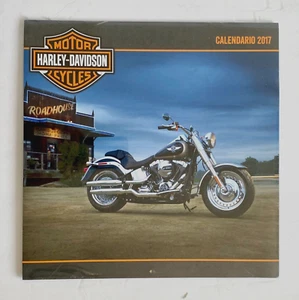 Calendario de Pared Harley-Davidson Motorcyles 2017 De Colección Español Precintado Nuevo de Lote Antiguo - Imagen 1 de 2