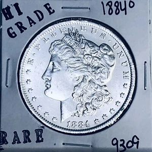 1884 O MORGAN SILVER DOLLAR HI GRADE GENUINE U.S. MINT RARE COIN 9309 - Picture 1 of 3
