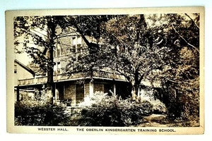 PKMs Webster Hall Oberlin Kindergarten Training School Postcard - Picture 1 of 2