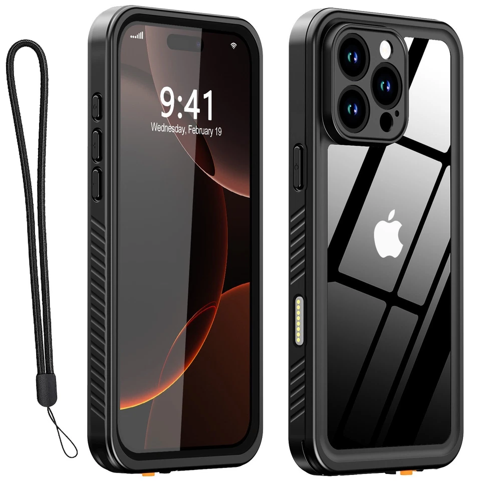 Life Waterproof Shock Dust Proof Case iPhone 13 12 11 14 15 16 17 Pro Max XR  XS - Image 1 of 4