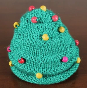 Baby's Beaded Christmas Beanie New without tags - Free Post! - Bild 1 von 4