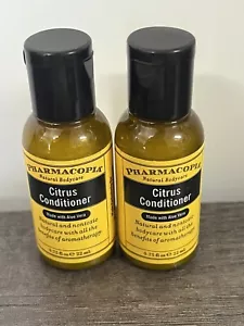 Pharmacopia Citrus Conditioner Made With Aloe Vera Travel Size 0.75 oz Lot of 2 - Picture 1 of 1