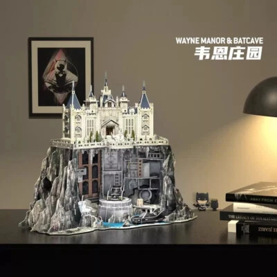 Cubicfun 3D Paper Puzzle DC Batman Wayne Manor 187pcs Paper Collection Model - Image 1 of 4