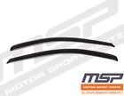 Out Channel Visors Wind Deflector Smoke Tinted For Ford Freestar 04-08 Front 2pc