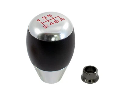 06-15 HONDA CIVIC SI STYLE 10X1.5MM THREAD BILLET SHIFT KNOB 6 SPEED MANUAL NEW - Image 1 of 4