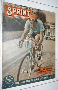 SPRINT #96 01-09 1947 CYCLISME MULLER NATATION JANY FOOTBALL SAINT-ETIENNE ALES - Imagen 1 de 9