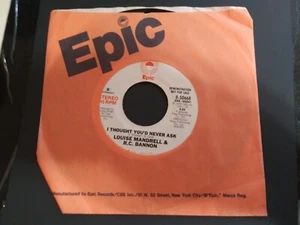 Louise Mandrell & R.C. Bannon ‎- I Thought You'd Never Ask NM Promo Record 1979 - Picture 1 of 3