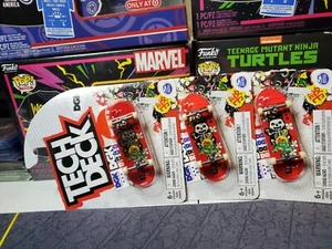 X3 Tech Deck DGK Ultra Rare Graphic Changing Figerboard 1 set of 3 - Picture 1 of 2