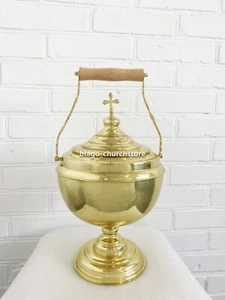 Weihwasserbecher für orthodoxe Kirchen Messing 3,5 Liter - Bild 1 von 7