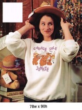 GARAGE SALE JUNKIE   CROSS STITCH PATTERN ONLY  -  4B15